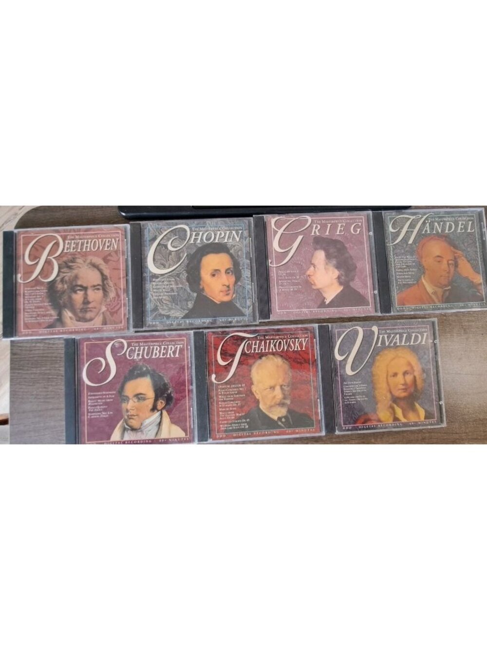 The Masterpiece Collection Lot Of 7 CDs Classical Music